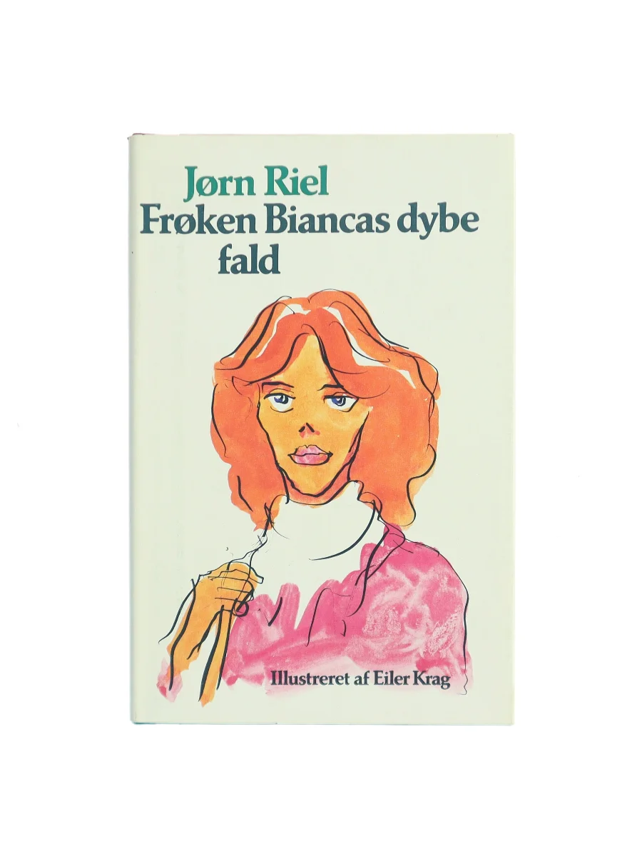 Forsiden af Frøken Biancas dybe fald af Jørn Riel