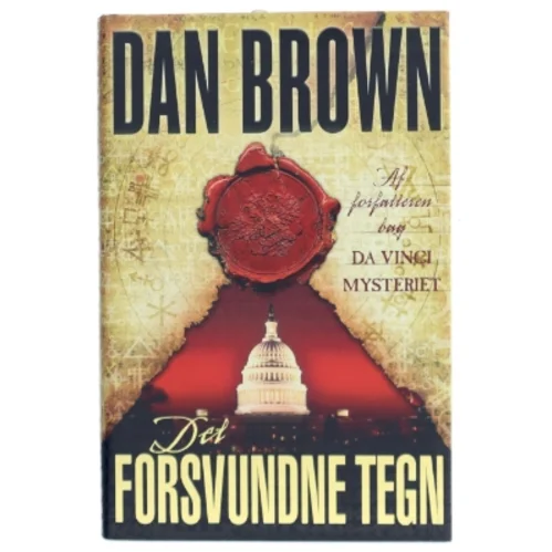 Det Forsvundne Tegn af Dan Brown (Bog)