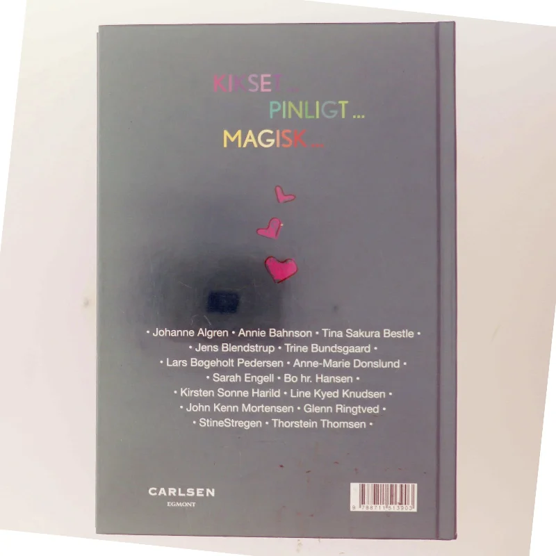 Mit første kys af Johanne Algren (Bog) fra Carlsen