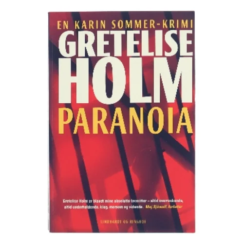 Paranoia : kriminalroman af Gretelise Holm (f. 1946) (Bog)