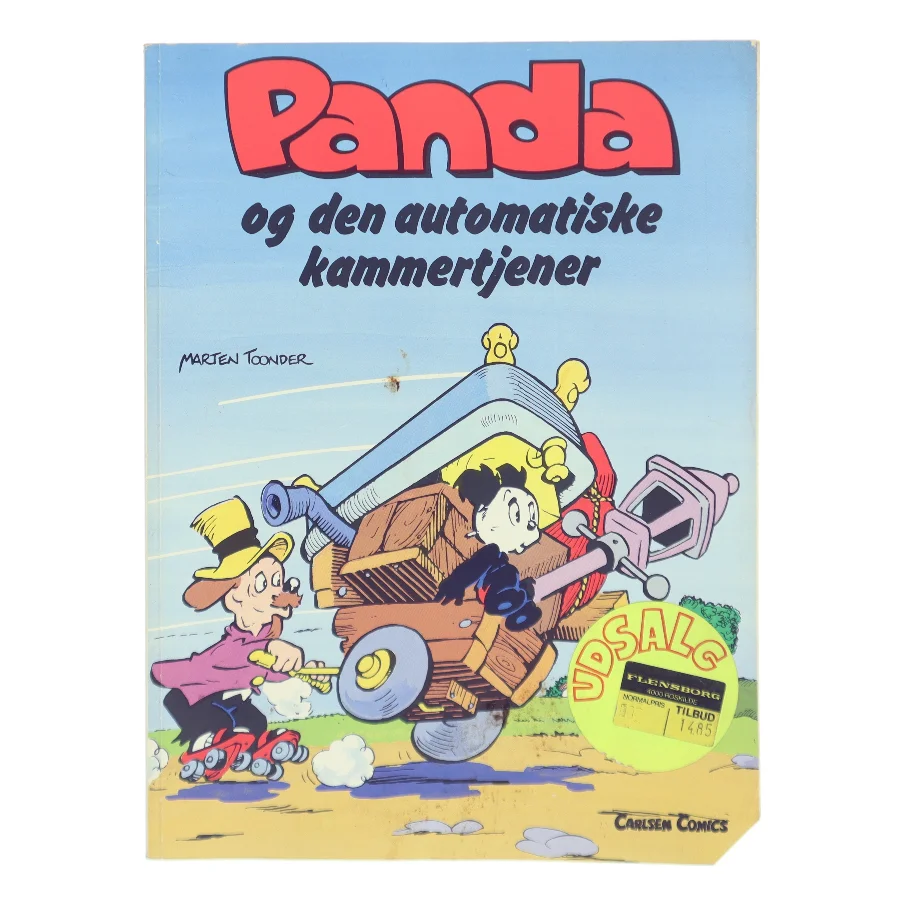 Panda og den automatiske kammertjener af Marten Toonder (Bog)