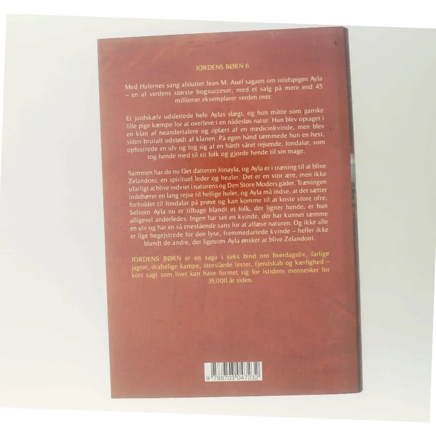 Hulernes sang : roman af Jean M. Auel (Bog)