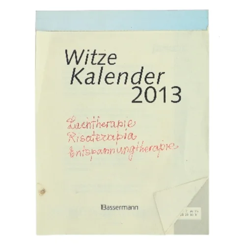Witze Kalender 2013 (Bog)