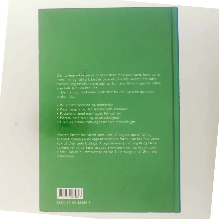 Let og lækkert italiensk af Morten Bech Køster (Bog)