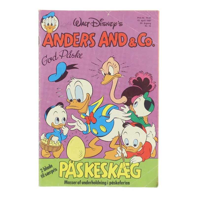 Walt Disney's Anders And & Co. Påskeskæg (Bog)