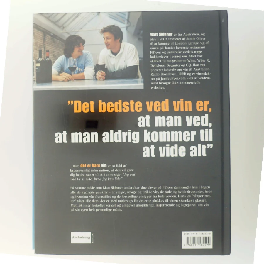 Det er bare vin af Matt Skinner (Bog)