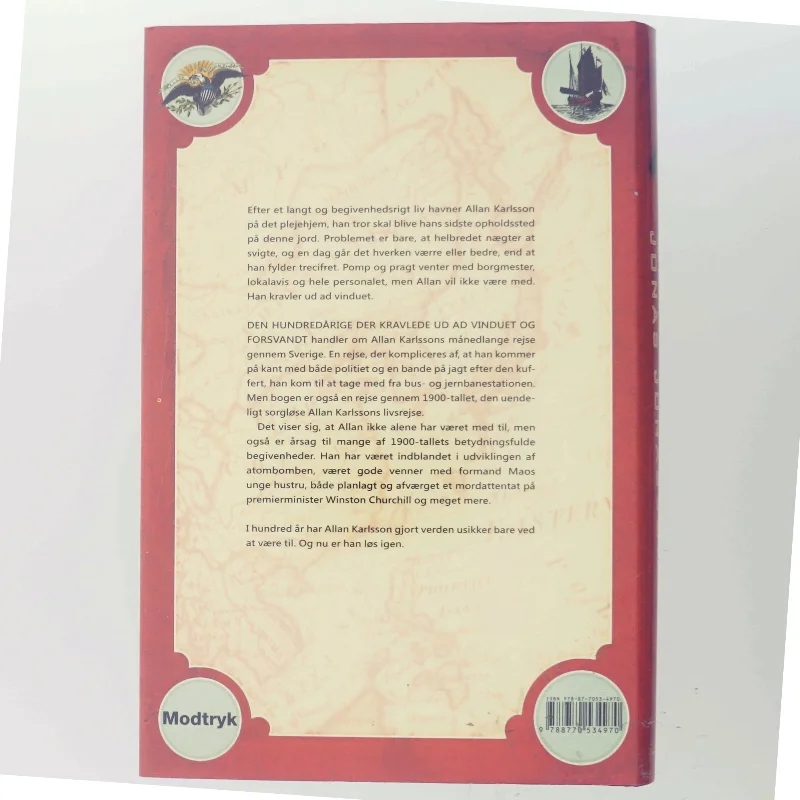 Den hundredeårige af Jonas Jonasson (Bog)