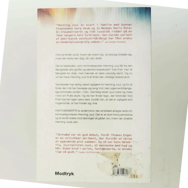 Fantomsmerte af Thomas Enger (Bog)