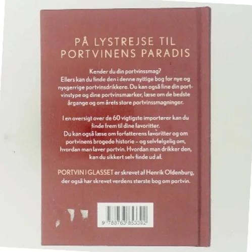 Portvin i glasset af Henrik Oldenburg (Bog)