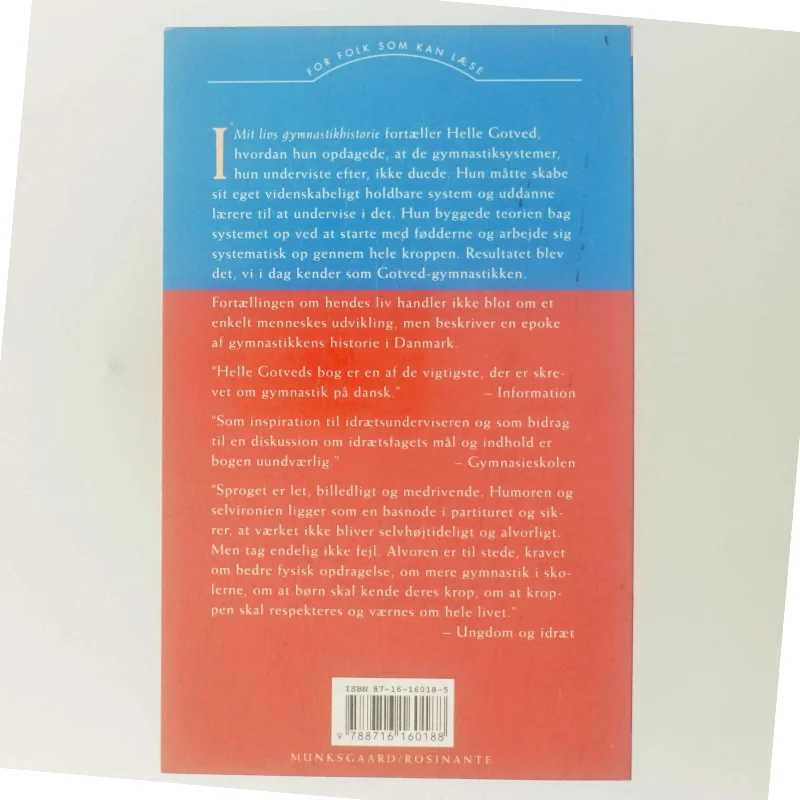 Mit livs gymnastikhistorie af Helle Gotved (Bog)