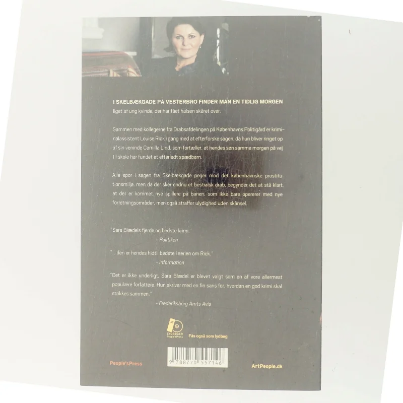 Aldrig mere fri af Sara Blædel (Bog)