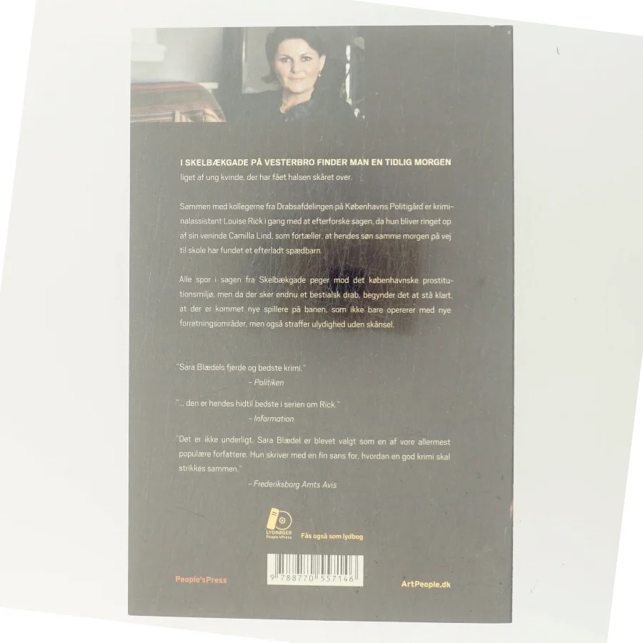 Aldrig mere fri af Sara Blædel (Bog)