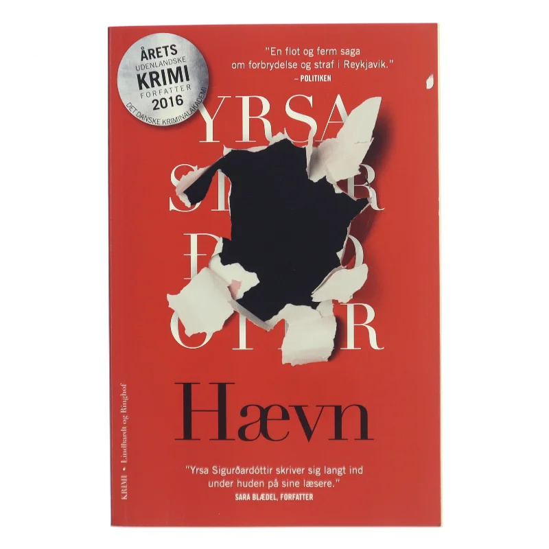 Hævn af Yrsa Sigurdardóttir (Bog)