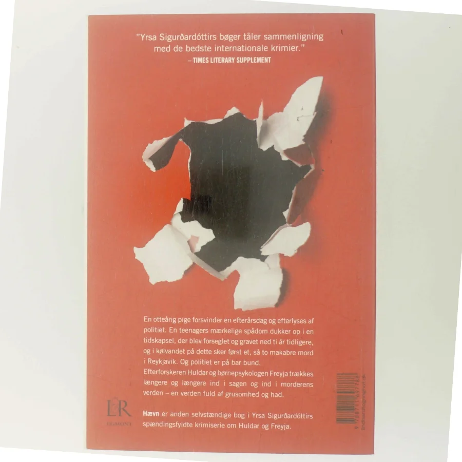 Hævn af Yrsa Sigurdardóttir (Bog)