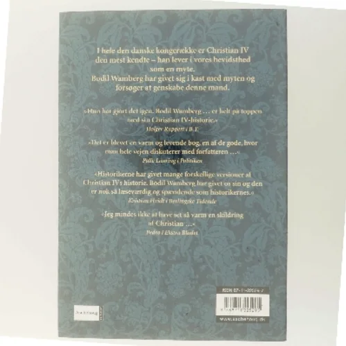 Christian IV - en mand under indflydelse af Bodil Wamberg (Bog)