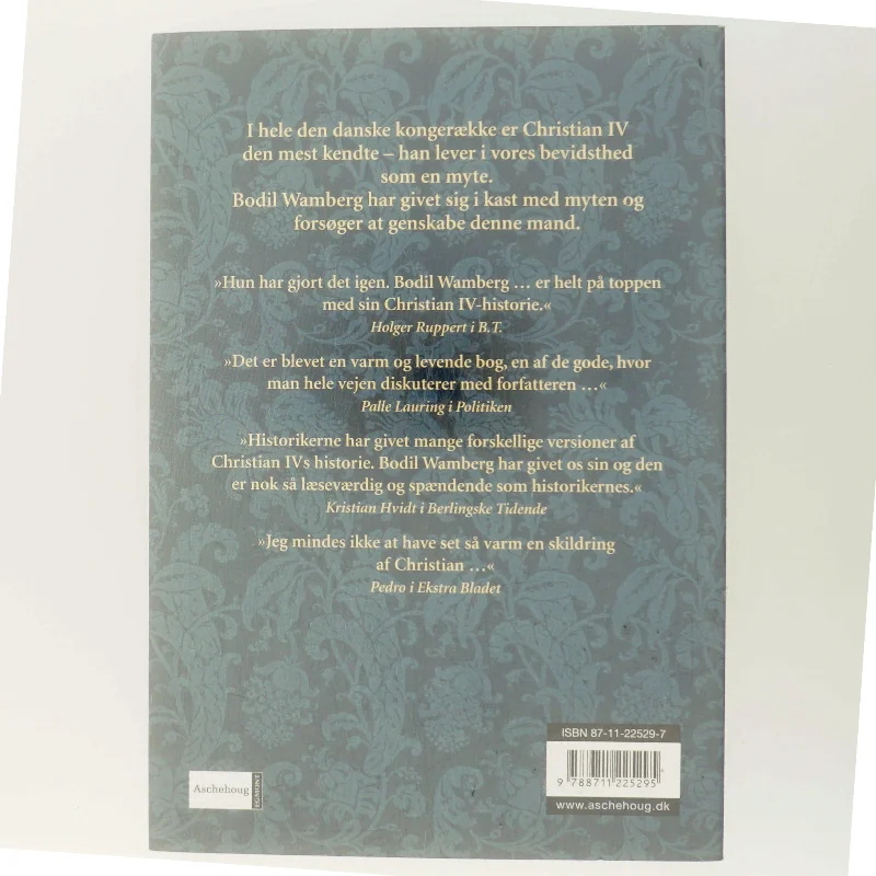 Christian IV - en mand under indflydelse af Bodil Wamberg (Bog)