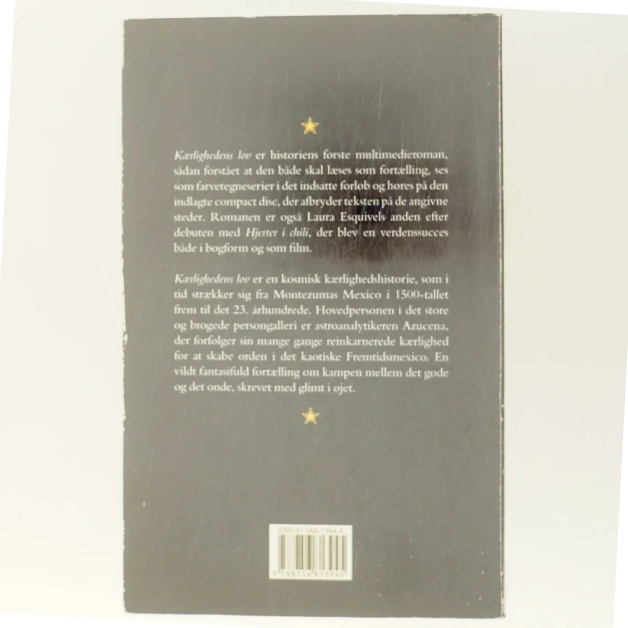 Kærlighedens lov af Laura Esquivel (Bog)