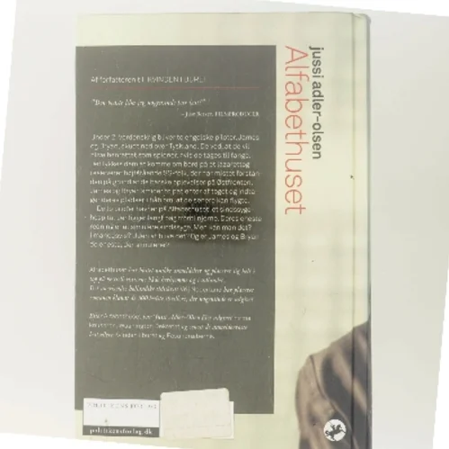 Alfabethuset af Jussi Adler-Olsen (Bog)