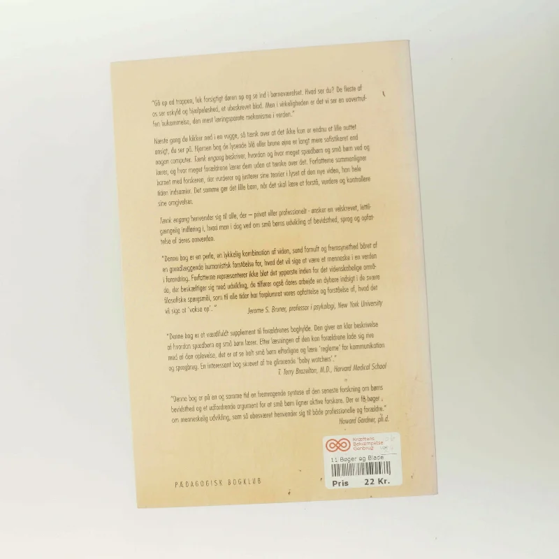 Tænk engang af Alison Gopnik, Andrew N. Meltzoff, Patricia K. Kuhl (Bog)