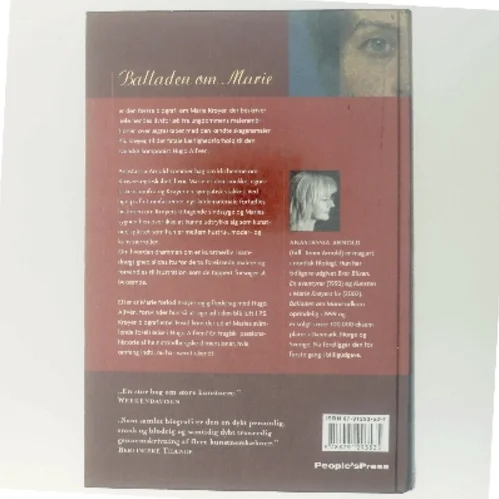 Balladen om Marie : en biografi om Marie Krøyer af Anastassia Arnold (Bog)