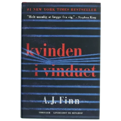 Kvinden i vinduet af A. J. Finn (Bog)