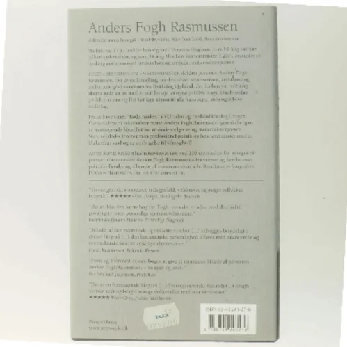 Fogh - historien om en statsminister af Anne Sofie Kragh (Bog)