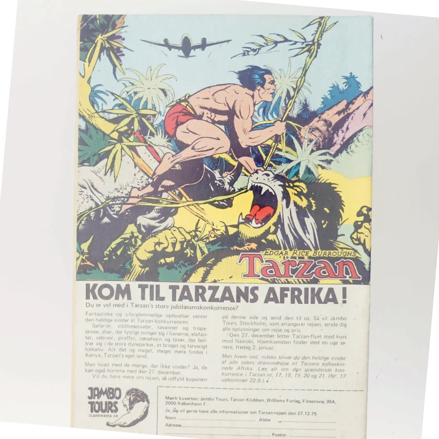 Korak - Tarzans søn af Edgar Rice Burroughs (Bog)