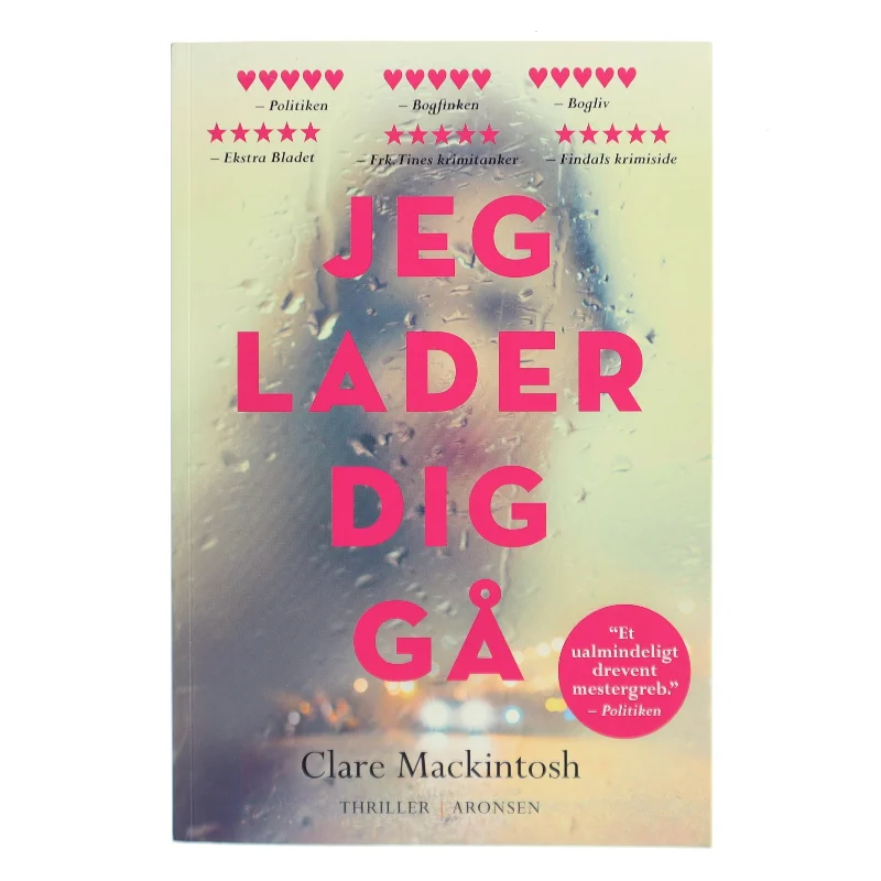 Jeg lader dig gå af Clare Mackintosh (Bog)