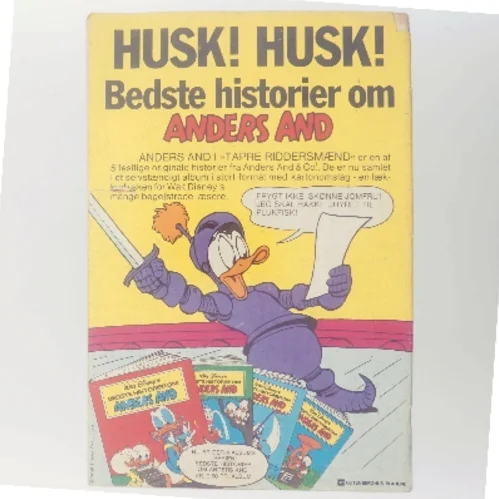 Søslangen som åd Anders And af Walt Disney (Bog)