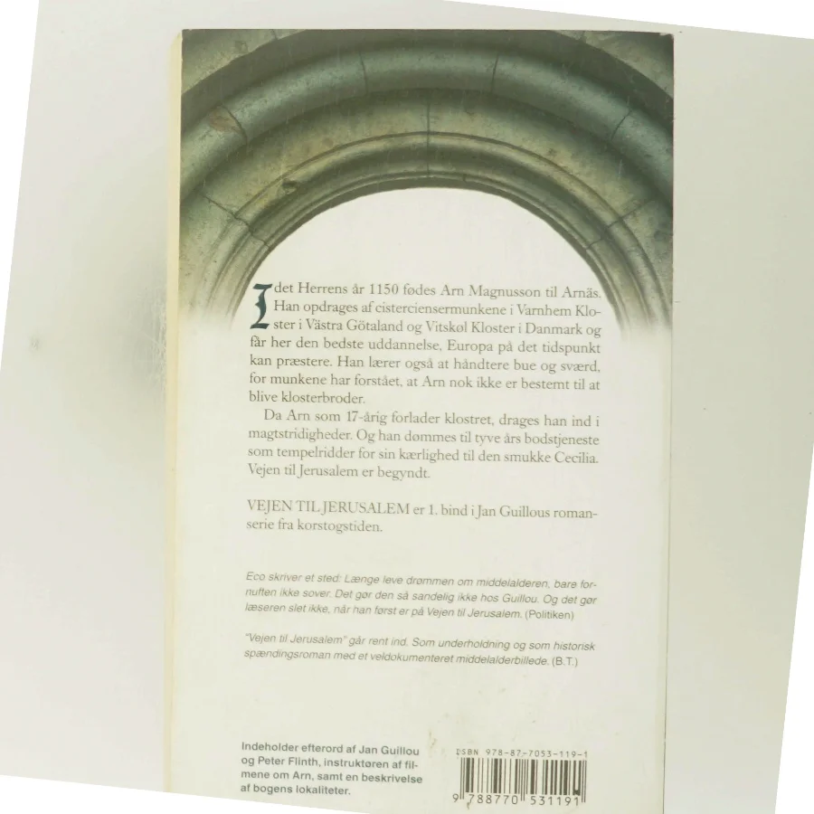 Vejen til Jerusalem af Jan Guillou (Bog)
