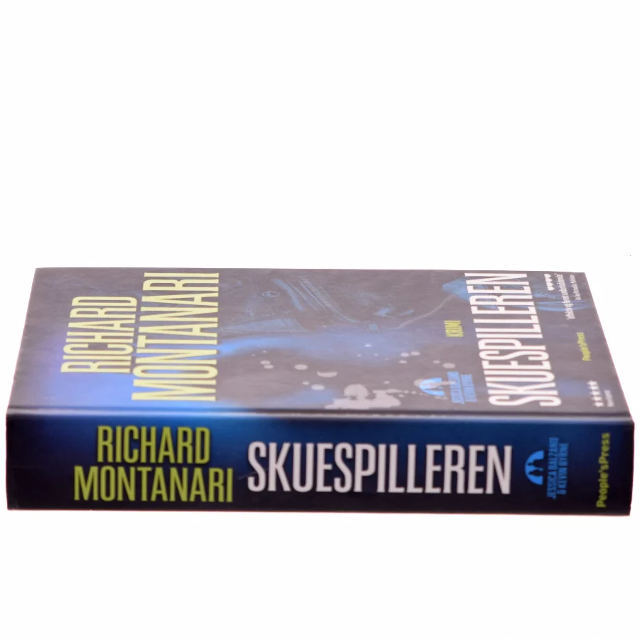 Skuespilleren : krimi af Richard Montanari (Bog)