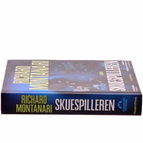 Skuespilleren : krimi af Richard Montanari (Bog)