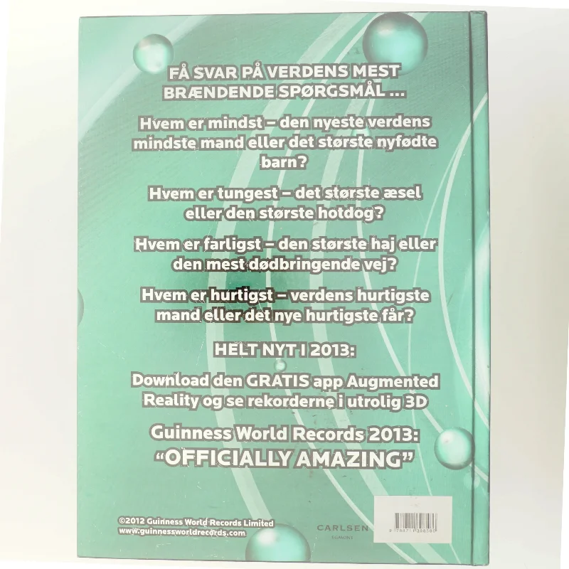 Guinness World Records 2013 (Bog)