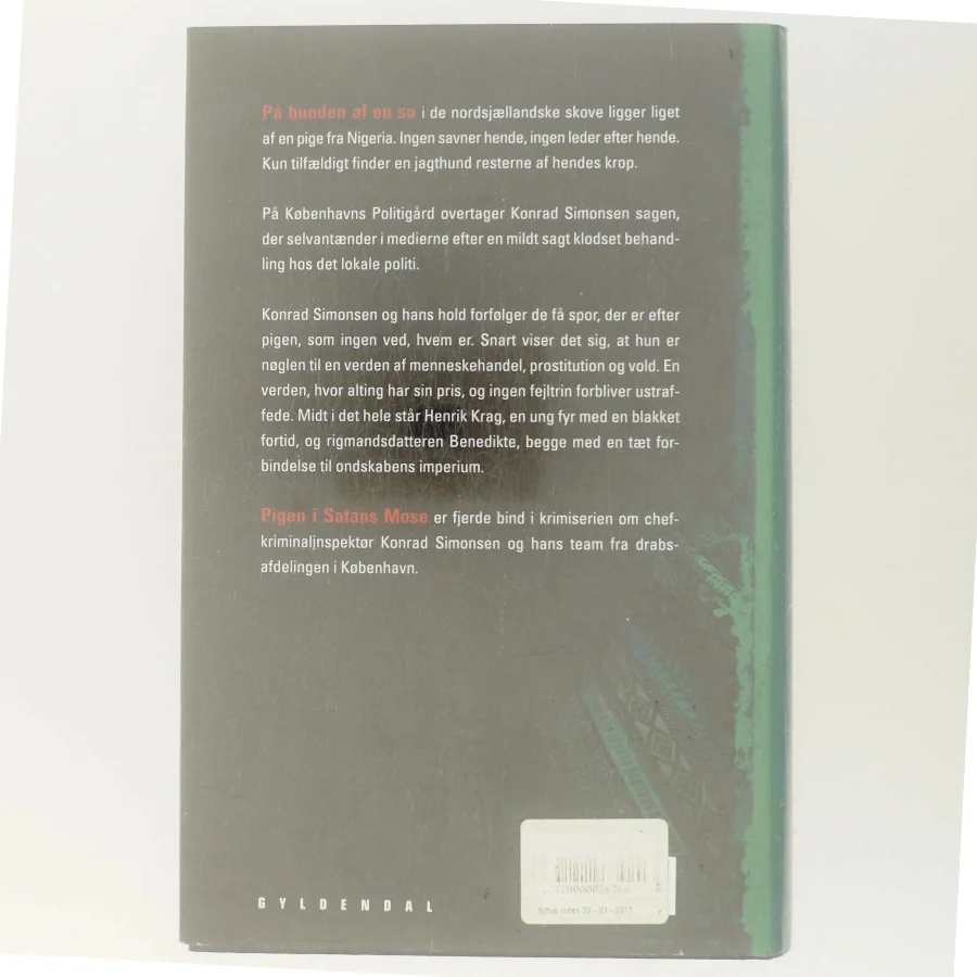 Pigen i Satans Mose af Lotte & Søren Hammer (Bog)