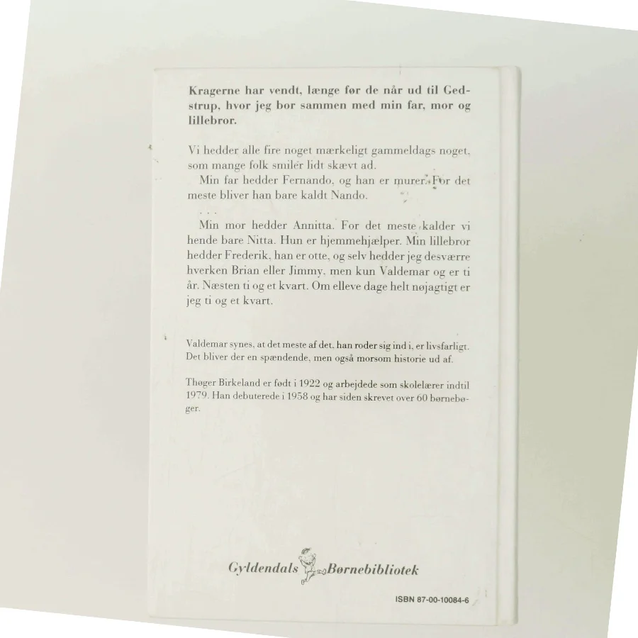 Valdemar Livsfare af Thøger Birkeland (Bog)