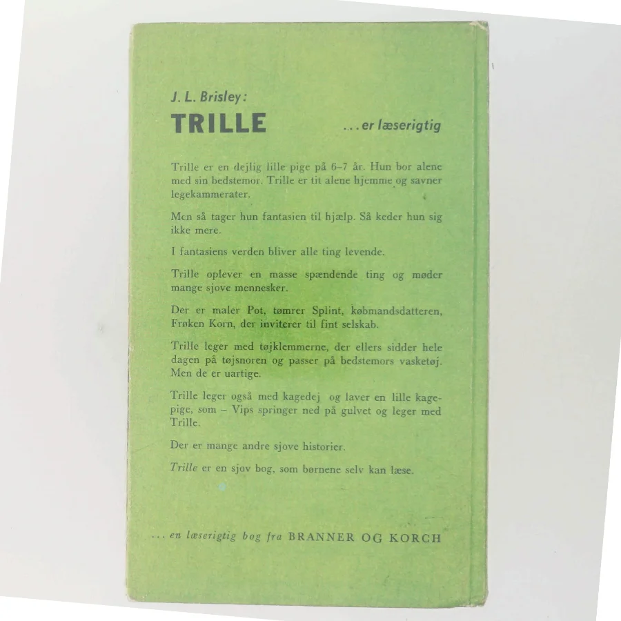 Trille af J. L. Brisley (Bog)