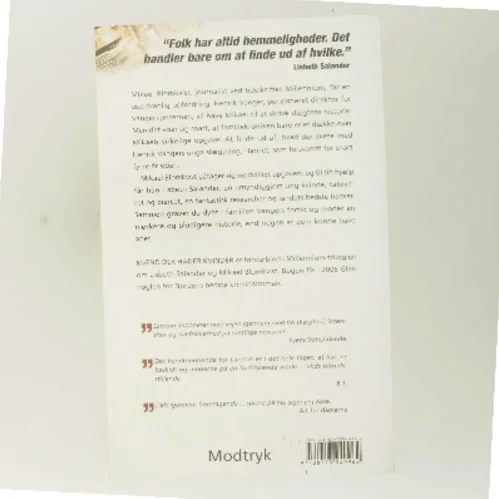 Mænd der hader kvinder af Stieg Larsson (Bog)