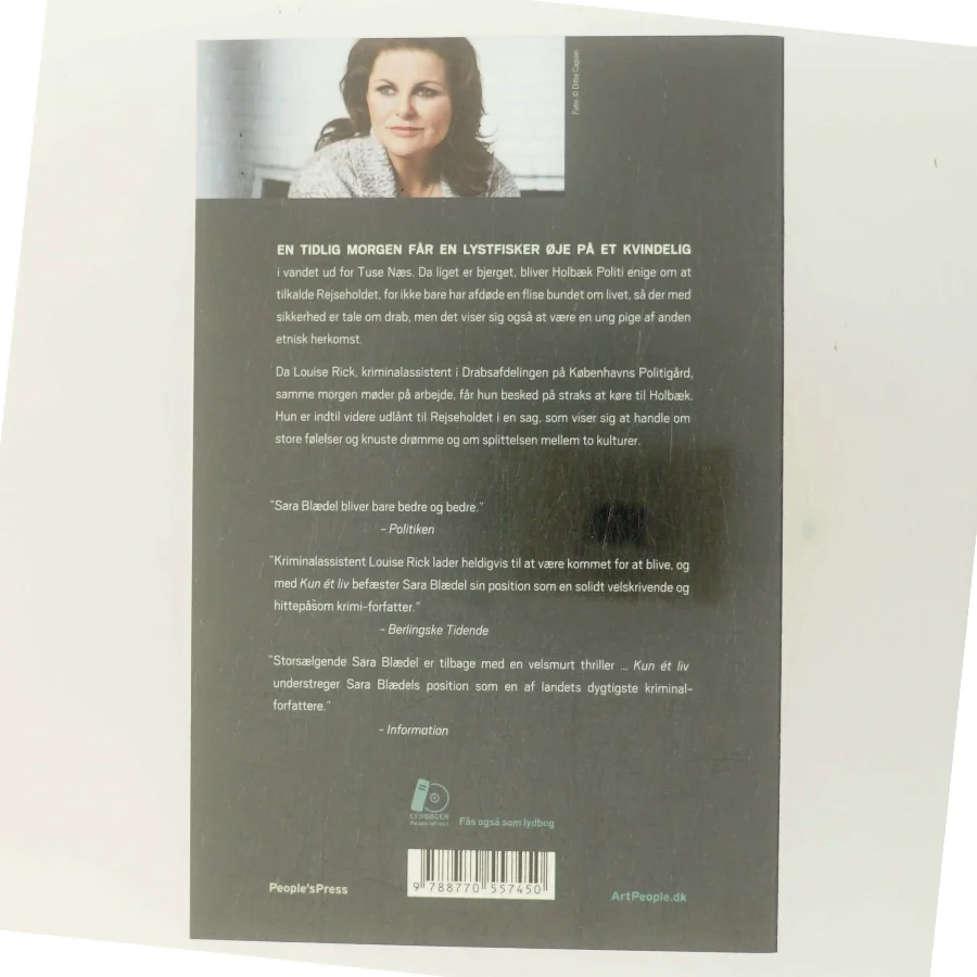 Kun ét liv af Sara Blædel (Bog)