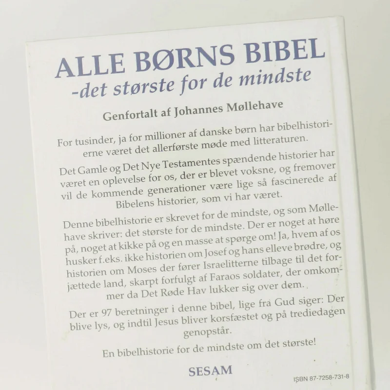 Alle Børns Bibel af Johannes Møllehave (Bog)