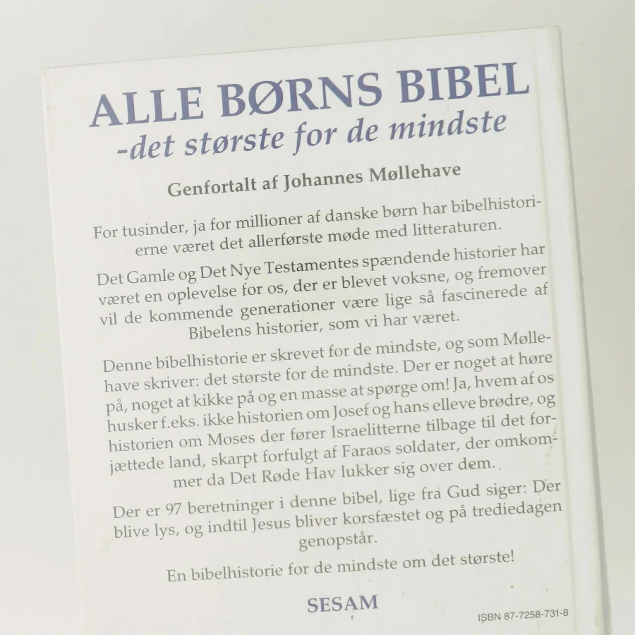 Alle Børns Bibel af Johannes Møllehave (Bog)