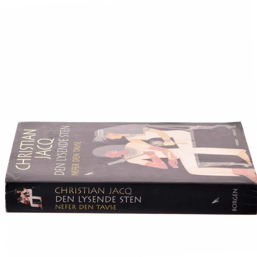 Den lysende sten. Bind 1, Nefer den Tavse af Christian Jacq (Bog)