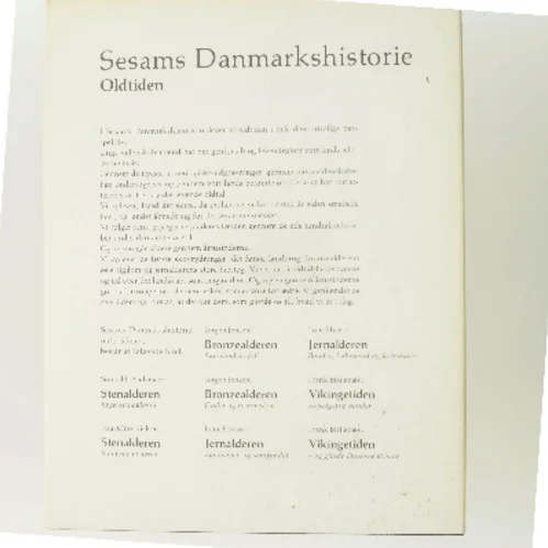 Danmarkshistorien: Oldtiden af Jørgen Jensen (Bog)