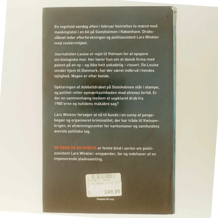 De døde og de ufødte af Jakob Melander (Bog)