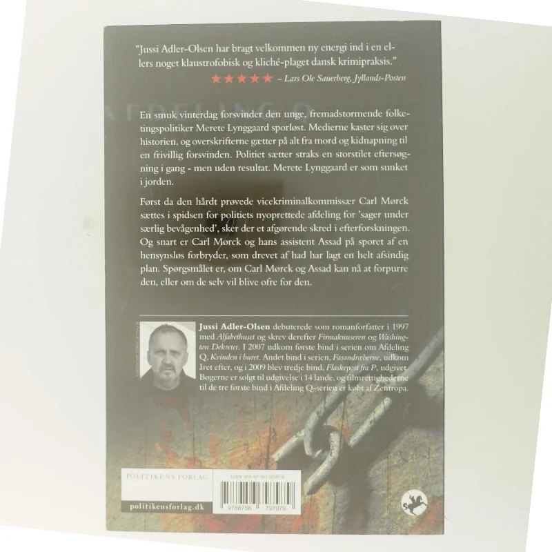 Kvinden i buret af Jussi Adler-Olsen (Bog)