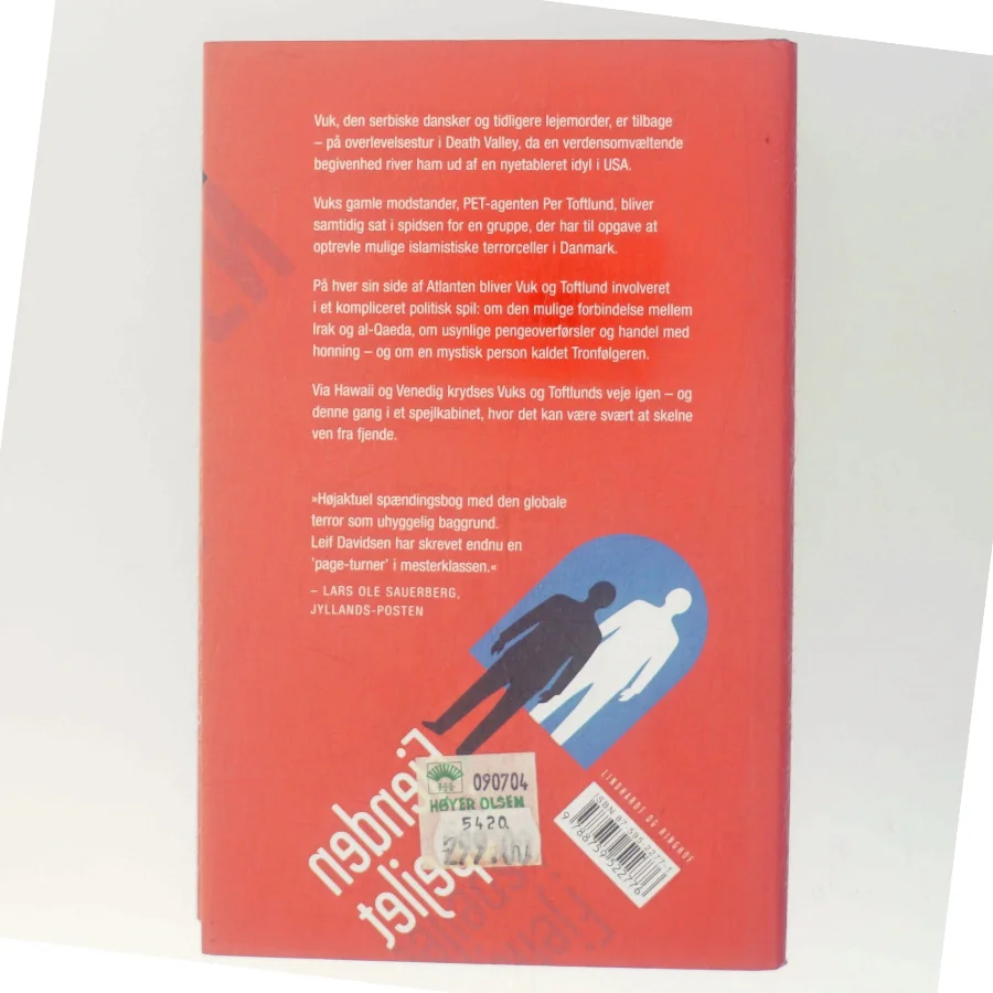 Fjenden i spejlet : roman af Leif Davidsen (Bog)