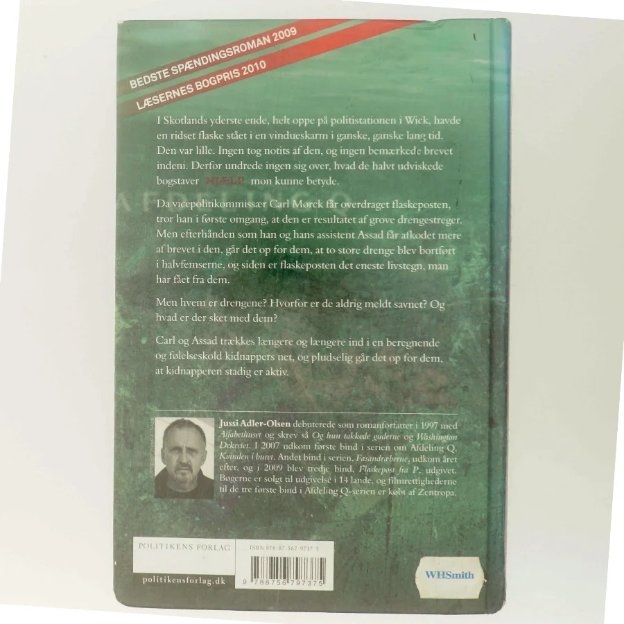 Flaskepost fra P af Jussi Adler-Olsen (Bog)