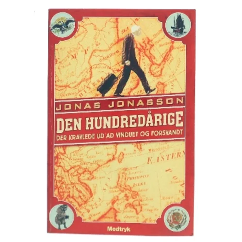 Den hundredårige der kravlede ud af vinduet og forsvandt af Jonas Jonasson (Bog)