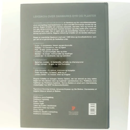 Danmarks store naturleksikon af Tommy Dybbro (Bog)