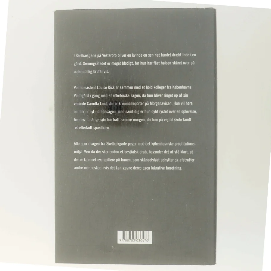 Aldrig mere fri af Sara Blædel (Bog)