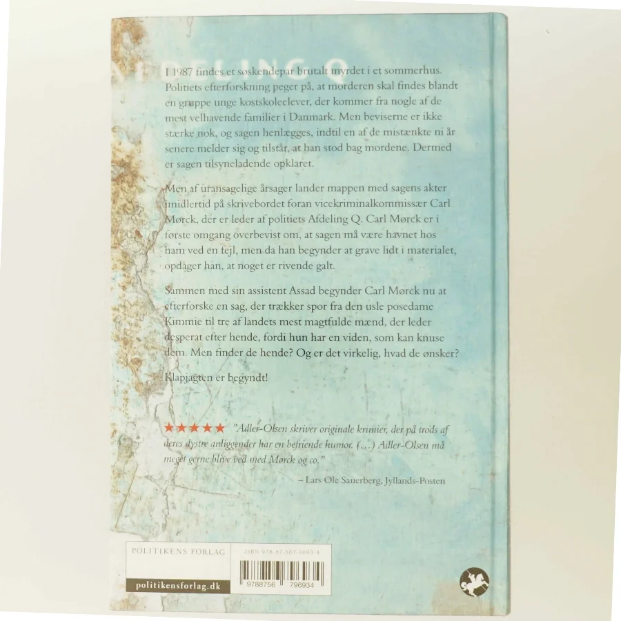 Fasandræberne af Jussi Adler-Olsen (Bog)